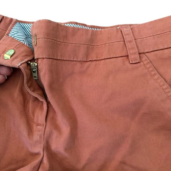 J. Crew Cotton Women Chino Summer Short Side Pockets Vacation Old Money Style 00 - Picture 6 of 7